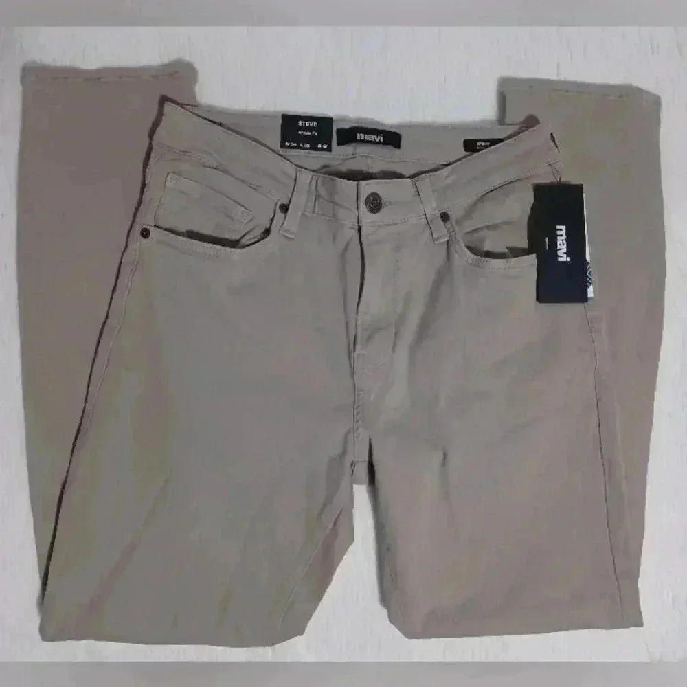 Mavi Steve Athletic Relaxed Fit Stretch Jeans - Picture 5 of 7